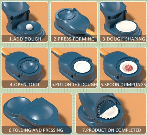 Samosa Maker, 2 in 1 Samosa Maker or Dumpling Tool, Samosa Maker Machine