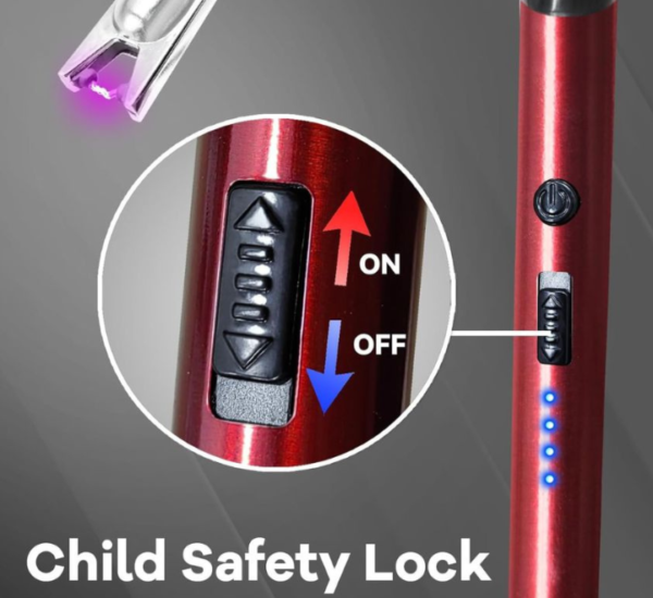 USB Rechargeable Flameless Arc Lighter Flexible - Image 6