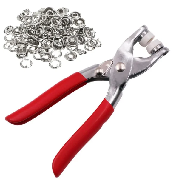 Buyable Pakistan Snap Button Plier – Durable stainless steel tool for secure and easy snap fastening.