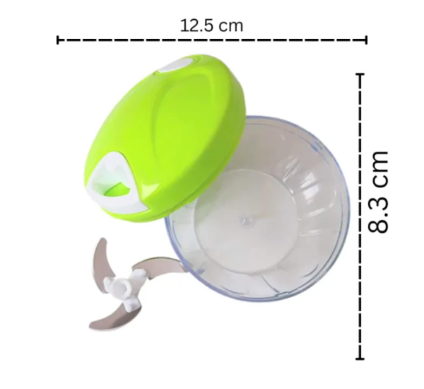 Easy Spin Cutter Hand Held Vegetable Chopper - Image 5