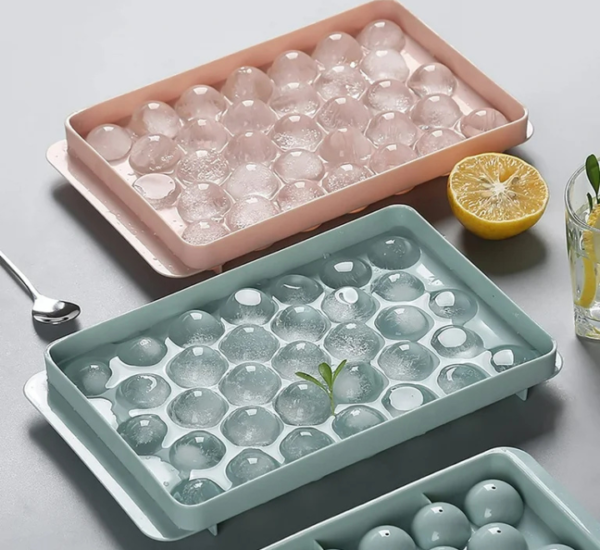 Round Ice Cube Tray, Silicon Ice Cube Tray - Image 5